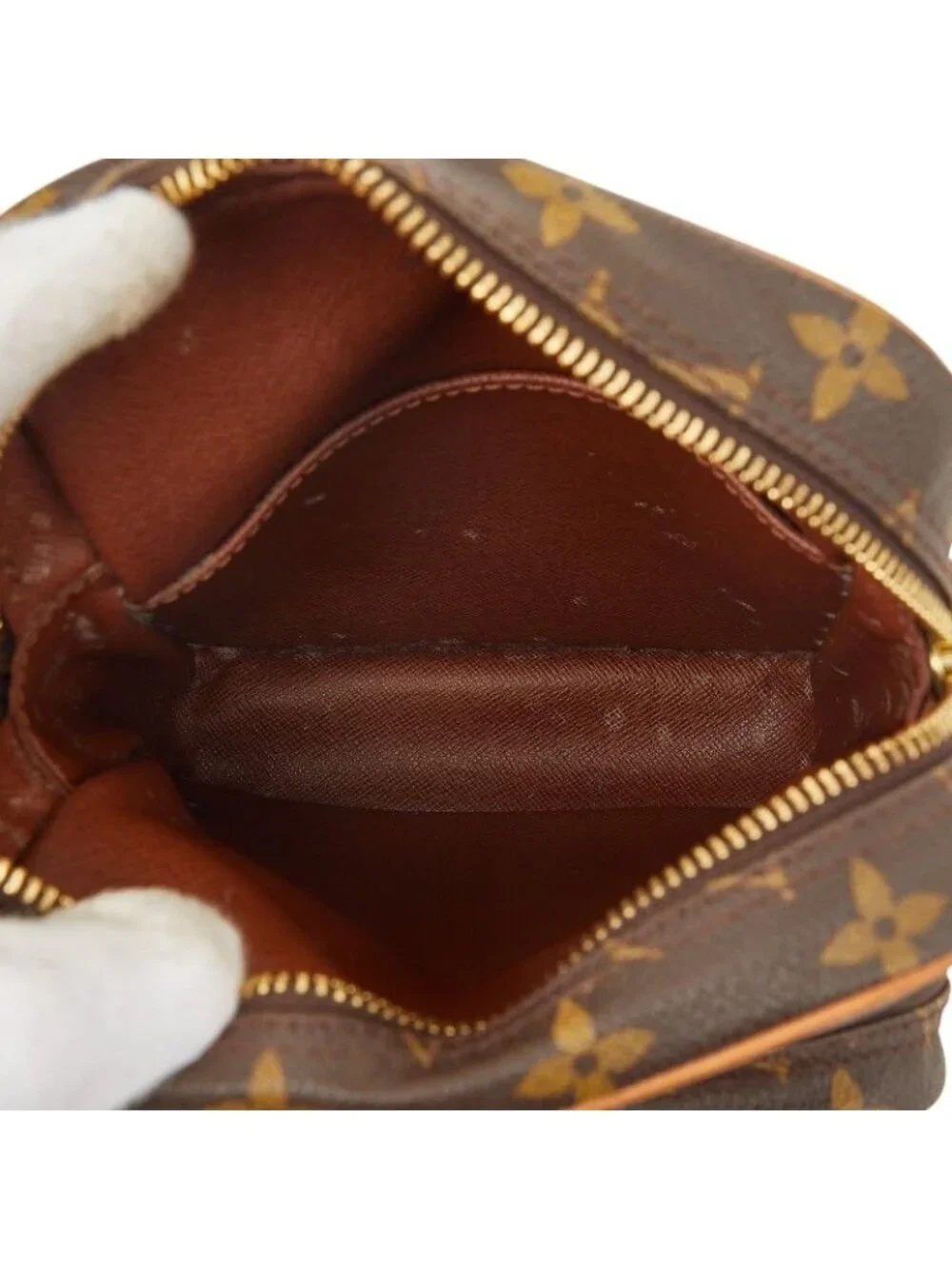 Louis Vuitton Monogram Amazon Crossbody Shoulder Bag Brown Leather - Picture 9 of 10